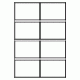 559 - Label Size 97mm x 66mm - 8 labels per sheet